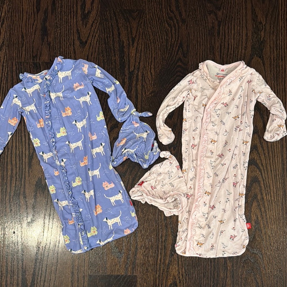 Magnetic Me Modal gown set of 2 - size NB- 3M